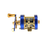 Maxbell High Speed Baitcasting Reels 5.0:1 Ratio Baitcaster Trolling Reel Metal left - Aladdin Shoppers