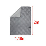 Maxbell Emergency Blankets Thermal Blankets Beach Blankets Picnic Blanket for Camping Grey - Aladdin Shoppers