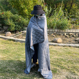 Maxbell Emergency Blankets Thermal Blankets Beach Blankets Picnic Blanket for Camping Grey - Aladdin Shoppers