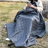 Maxbell Emergency Blankets Thermal Blankets Beach Blankets Picnic Blanket for Camping Grey - Aladdin Shoppers