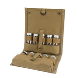 Maxbell Spice Bag Sauce Salt Mini Condiment Bottle Camping Spice Jars for Home Khaki - Aladdin Shoppers