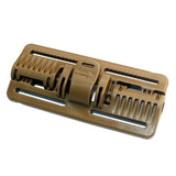 Maxbell 4xVest Quick Release Buckle Slider for Hunting Backpack Strap Belt Accessories Khaki Long
