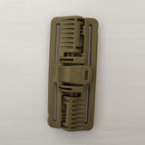 Maxbell 4xVest Quick Release Buckle Slider for Hunting Backpack Strap Belt Accessories Khaki Long