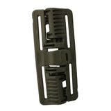 Maxbell 2xVest Quick Release Buckle Slider for Hunting Backpack Strap Belt Accessories Green Long