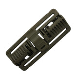 Maxbell 2xVest Quick Release Buckle Slider for Hunting Backpack Strap Belt Accessories Green Long