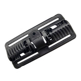 Maxbell 2xVest Quick Release Buckle Slider for Hunting Backpack Strap Belt Accessories Black Long