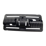 Maxbell 2xVest Quick Release Buckle Slider for Hunting Backpack Strap Belt Accessories Black Long