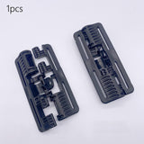 Maxbell 2xVest Quick Release Buckle Slider for Hunting Backpack Strap Belt Accessories Black Long