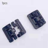 Maxbell 4xVest Quick Release Buckle Slider for Hunting Backpack Strap Belt Accessories Black Short
