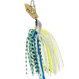Maxbell Fishing Jig Fishing Baits Lures with Silicone Skirt Flipping Jigs Swim Metal Green White - Aladdin Shoppers