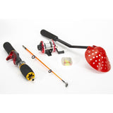 Maxbell 14x Ice Fishing Rod and Reel Set Fishing Jigs with Hooks for Lakes - Aladdin Shoppers