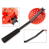 Maxbell 14x Ice Fishing Rod and Reel Set Fishing Jigs with Hooks for Lakes - Aladdin Shoppers