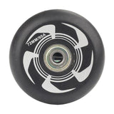 Maxbell Inline Roller Skate Wheel Indoor Outdoor for Scooters Luggage Wheel Practice Black Argent - Aladdin Shoppers