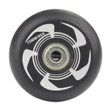 Maxbell Inline Roller Skate Wheel Indoor Outdoor for Scooters Luggage Wheel Practice Black Argent - Aladdin Shoppers