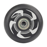 Maxbell Inline Roller Skate Wheel Indoor Outdoor for Scooters Luggage Wheel Practice Black Argent - Aladdin Shoppers