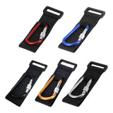 Maxbell 3xMultifunctional Loop Tie Down Straps with Carabiner Bike Handlebar Workout Red