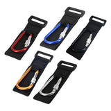 Maxbell 4xMultifunctional Loop Tie Down Straps with Carabiner Bike Handlebar Workout Red