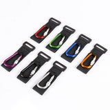 Maxbell 3xMultifunctional Loop Tie Down Straps with Carabiner Bike Handlebar Workout Red