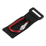 Maxbell 2xMultifunctional Loop Tie Down Straps with Carabiner Bike Handlebar Workout Red