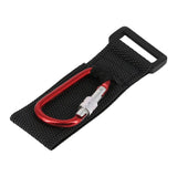 Maxbell 4xMultifunctional Loop Tie Down Straps with Carabiner Bike Handlebar Workout Red