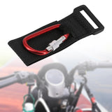 Maxbell 2xMultifunctional Loop Tie Down Straps with Carabiner Bike Handlebar Workout Red