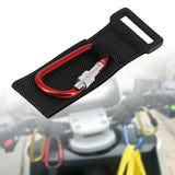 Maxbell 4xMultifunctional Loop Tie Down Straps with Carabiner Bike Handlebar Workout Red