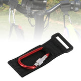 Maxbell 4xMultifunctional Loop Tie Down Straps with Carabiner Bike Handlebar Workout Red