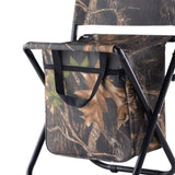 Maxbell Foldable Outdoor Chair Portable Fishing Stool with Zippered Storage Pouch - Aladdin Shoppers