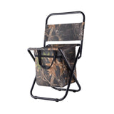 Maxbell Foldable Outdoor Chair Portable Fishing Stool with Zippered Storage Pouch - Aladdin Shoppers