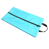 Maxbell 4xMultifunction Travel Shoes Bags Toiletry Carrier Case Waterproof for Gym light blue