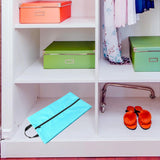 Maxbell 4xMultifunction Travel Shoes Bags Toiletry Carrier Case Waterproof for Gym light blue