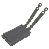Maxbell 2x2 Pieces Tailor Malice Clips Strap Buckle for Vest Backpack Gear Holder Green
