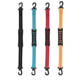Maxbell 2xPortable Skating Shoes Carrier Strap with End Hooks Belt Ski Boot Strap Black
