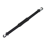 Maxbell 3xPortable Skating Shoes Carrier Strap with End Hooks Belt Ski Boot Strap Black