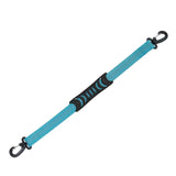 Maxbell 3xPortable Skating Shoes Carrier Strap with End Hooks Belt Ski Boot Strap Blue