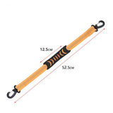 Maxbell 3xPortable Skating Shoes Carrier Strap with End Hooks Belt Ski Boot Strap Orange
