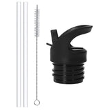 Maxbell 3xStraw Lid Accessories Insulated Simple Flip Cleaning Brushes Handle