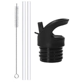 Maxbell 3xStraw Lid Accessories Insulated Simple Flip Cleaning Brushes Handle