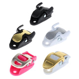 Maxbell 4xInline Roller Skate Spider Buckle Mounting for Skiing Ice Skates Accessories black