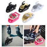 Maxbell 2xInline Roller Skate Spider Buckle Mounting for Skiing Ice Skates Accessories black