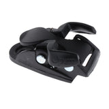 Maxbell 2xInline Roller Skate Spider Buckle Mounting for Skiing Ice Skates Accessories black