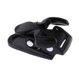 Maxbell 4xInline Roller Skate Spider Buckle Mounting for Skiing Ice Skates Accessories black
