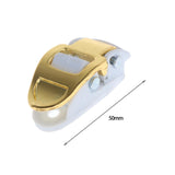 Maxbell 2xInline Roller Skate Spider Buckle Mounting for Skiing Ice Skates Accessories white aureate