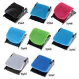 Maxbell 2xDurable Roller Skates Strap Buckle Skates Strap Clasp Repair Accessories Style A Black