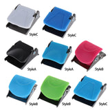 Maxbell 2xDurable Roller Skates Strap Buckle Skates Strap Clasp Repair Accessories Style A Black