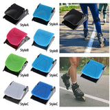 Maxbell 2xDurable Roller Skates Strap Buckle Skates Strap Clasp Repair Accessories Style A Black