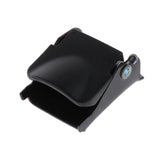 Maxbell 2xDurable Roller Skates Strap Buckle Skates Strap Clasp Repair Accessories Style A Black