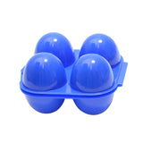 Maxbell 3xEgg Case 4 Grids Egg Storage Box Outdoor Egg Box for Hiking BBQ