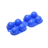 Maxbell 4xEgg Case 4 Grids Egg Storage Box Outdoor Egg Box for Hiking BBQ