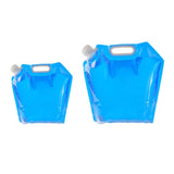 Maxbell 3xWater Storage Jugs Water Bucket Water Carrier Folding Water Container Bag 5L 32.5cmx30.5CM